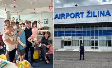 VIDEO: Chuck Norris s manželkou navštívili žilinské letisko aj choré deti v nemocnici