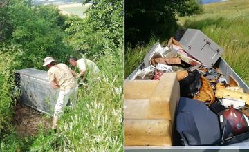 FOTO: Niektoré osoby si mýlia Liptov so smetiskom, toto všetko vyhodili do prírody