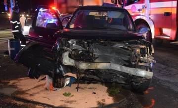 FOTO: Na križovatke hlavných ťahov na Liptove sa zrazili dvaja opití vodiči
