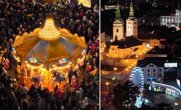 VIDEO: Videli ste už žilinské vianočné trhy z výšky? Vychutnajte si čarovnú atmosféru na nových záberoch