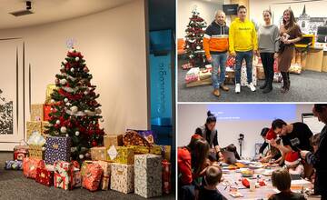 Stromček prianí plní želania detí zo sociálne slabších rodín