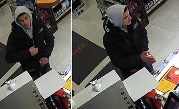 FOTO: Poznáte muža z benzínky na Vlčincoch? Hľadá ho polícia kvôli objasneniu trestného činu