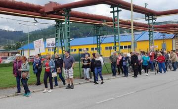 Kysučania opäť protestujú proti spaľovni. Tvrdia, že mesto je odpadkovým košom Európy