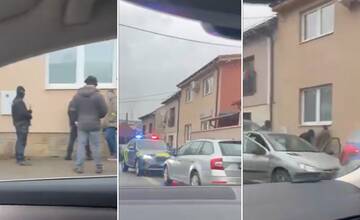 VIDEO: Pri Celulózke v Žiline práve prebieha policajný zásah