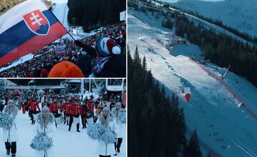FOTO a VIDEO: Takto ste preteky v Jasnej ešte nevideli. Zábery, z ktorých budete mať zimomriavky