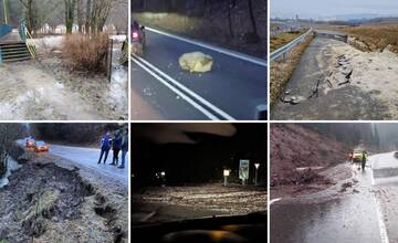 FOTO: V Žilinskom kraji aj dnes hrozia povodne. Aké škody už spôsobilo počasie?