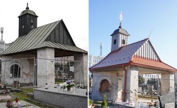 FOTO: Na žilinskom cintoríne rekonštruujú kaplnku zo 17. storočia. Zmenil sa aj jej názov