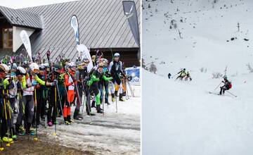 FOTO: Na trasu skialpinistických pretekov pri Demänovskej doline spadla lavína