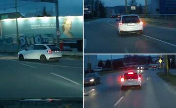VIDEO: Cez plné čiary aj oddeľovač pruhov. Vodič na Rondli 3-krát pochybil v priebehu 30 sekúnd