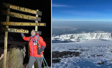 FOTO: Policajt z Liptova vystúpil na Kilimandžáro. Pokoril najvyššie sopky štyroch kontinentov