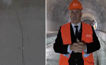 VIDEO: V tuneli Višňové objavili tektonický zlom, rezort dopravy chce však stavbu urýchliť
