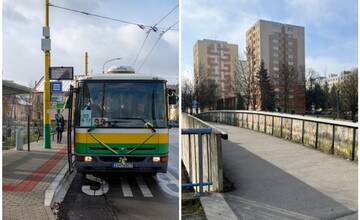 Na Solinkách cez víkend zbúrajú lávku pre peších. Práce dočasne obmedzia linky MHD