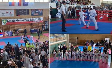 FOTO: Na turnaji v Žiline bojovali o prvenstvo stovky karatistov. Cenné medaily si odniesol aj domáci klub