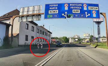 Ďalšia výstraha pre motoristov v Žiline: Za križovatkou Košická je vážne poškodená cesta