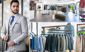 Žilinská značka oblekov Justin Paukin v nových priestoroch v srdci mesta