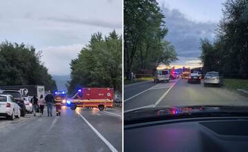 V Závodí došlo k vážnej nehode motocyklistu, na mieste je pohrebná služba