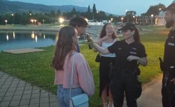 Polícia kontrolovala mládež na Orave. U viacerých odhalili požívanie alkoholu