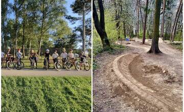Horskí cyklisti budú mať v Žiline nové zázemie. Dobrovoľníci chcú vybudovať trate v lesíku pri Dubni