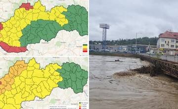 Záplavy hrozia až do večera. Na Kysuciach aj v Žiline môže spadnúť 180 milimetrov zrážok