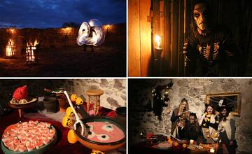 Najstrašidelnejšia noc roka: Mŕtvi ožívajú na hrade Strečno – čaká vás skvelý program a ohňová show