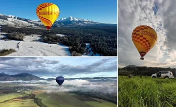 Adrenalín, romantika a nezabudnuteľné zážitky: Vzlietnite nad oblaky a vychutnajte si nádherné výhľady
