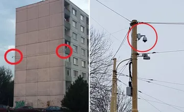 Mestské kamery v Žiline niekto rozstrieľal. Škody sú vysoké, všímajte si podozrivé osoby