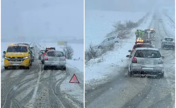 Nehody na klzkých cestách pribudli na Orave aj Kysuciach. Hasiči hlásia zranenia