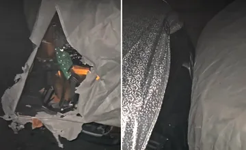 VIDEO: Vodička modrého Volkswagenu v Bytčici vrazila do auta a ušla. Hľadajú sa svedkovia