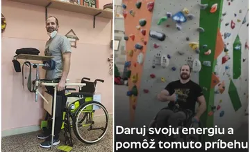 Žilinčan Ľuboš ostal po úraze na vozíku, chce ísť na paralympiádu. Pomôcť mu môžete pohybom