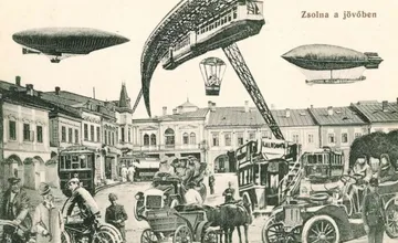 Takto si ľudia v roku 1910 predstavovali budúcnosť Žiliny. Ako ju vidíte teraz?
