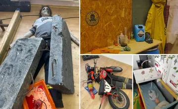 FOTO: Na Kysuciach vzniklo jedinečné miesto pre výcvik hasičov s realistickými simuláciami