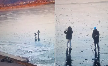 Toto mohlo skončiť veľmi zle! Mestské kamery odhalili deti na topiacom sa Vodnom diele Žilina