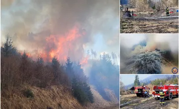 FOTO: Požiar v Oravskej Jasenici sa agresívne šíri ďalej. Nechoďte do týchto častí, upozorňuje obec