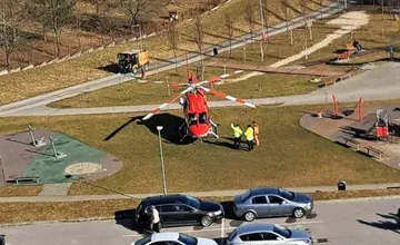 Tragédia v Čadci. Po náhlom kolapse zomrel 38-ročný muž, nepomohli mu ani leteckí záchranári