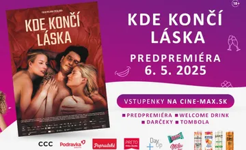Babská jazda plná vášne a tajomstiev: Film Kde končí láska už v utorok 6. mája v CINEMAX ŽILINA