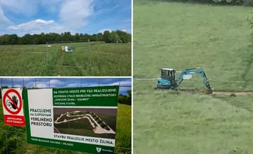 VIDEO: Na lúke nad Solinkami vzniká dráha pre cyklistov. Začali výkopové práce