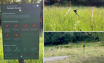 Detské ihrisko v Žilinskej lehote nie je bezpečné, mesto ho opravuje. Prečo je problém s novým?