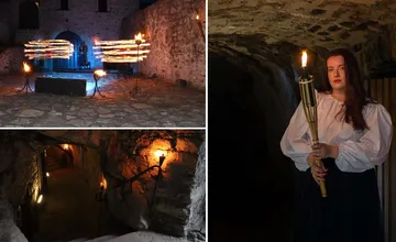 Blíži sa obľúbená nočná prehliadka hradu Strečno! V zákutiach hradu predstaví Ženy pred súdom