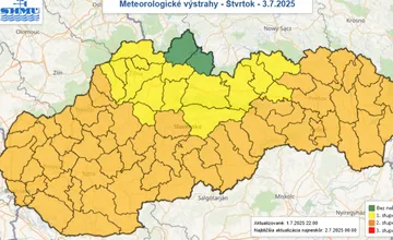 Platia prvé výstrahy pred horúčavami až do 34 stupňov, v Žilinskom kraji bude pritom najchladnejšie 
