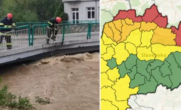 Životy v ohrození, povodne a veľké škody: Žilinský kraj čaká niekoľko dní extrémneho lejaku