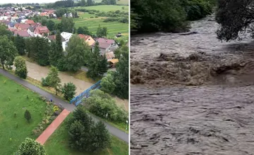 VIDEO: Hladina rieky na Orave prekročila 3 metre, dosiahla najvyšší stupeň povodňovej aktivity