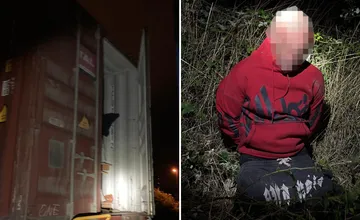 Tomáš vykrádal lodné kontajnery medzi Žilinou a západom Slovenska. Hliadka ho prichytila pri čine