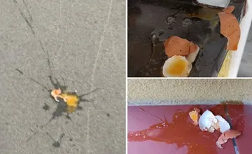 Mládež hádže vajcia na fasády cudzích domov. Oravská obec varuje rodičov pred následkami