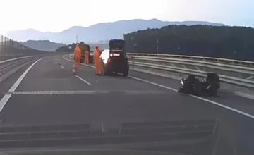 VIDEO: Pri nehode medzi diaľničnými tunelmi pri Žiline prišiel o život 52-ročný motorkár
