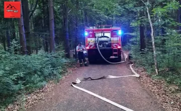 Obyvateľov mesta na Liptove znepokojil silný zápach dymu. Šíril sa z blízkeho lesa