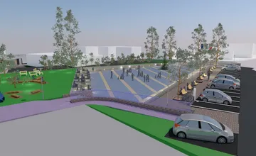 V obci pri Žiline začali s úplnou prestavbou centra. Obmedzenia potrvajú 15 mesiacov