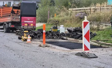 Na Kysuciach opravia hlavnú cestu aj cyklotrasu, dopravné obmedzenia potrvajú týždeň