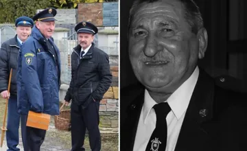 Dobrovoľní hasiči z obce pri Žiline sa navždy lúčia so svojím bývalým predsedom Michalom Sičákom