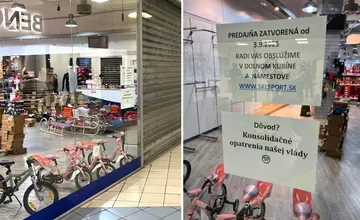 V Žiline končí obľúbená športová predajňa. Dôvodom sú konsolidačné opatrenia vlády