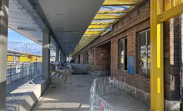 FOTO: Rekonštrukcia žilinskej stanice je vo finále. Všetky obnovené nástupištia otvoria do konca roka